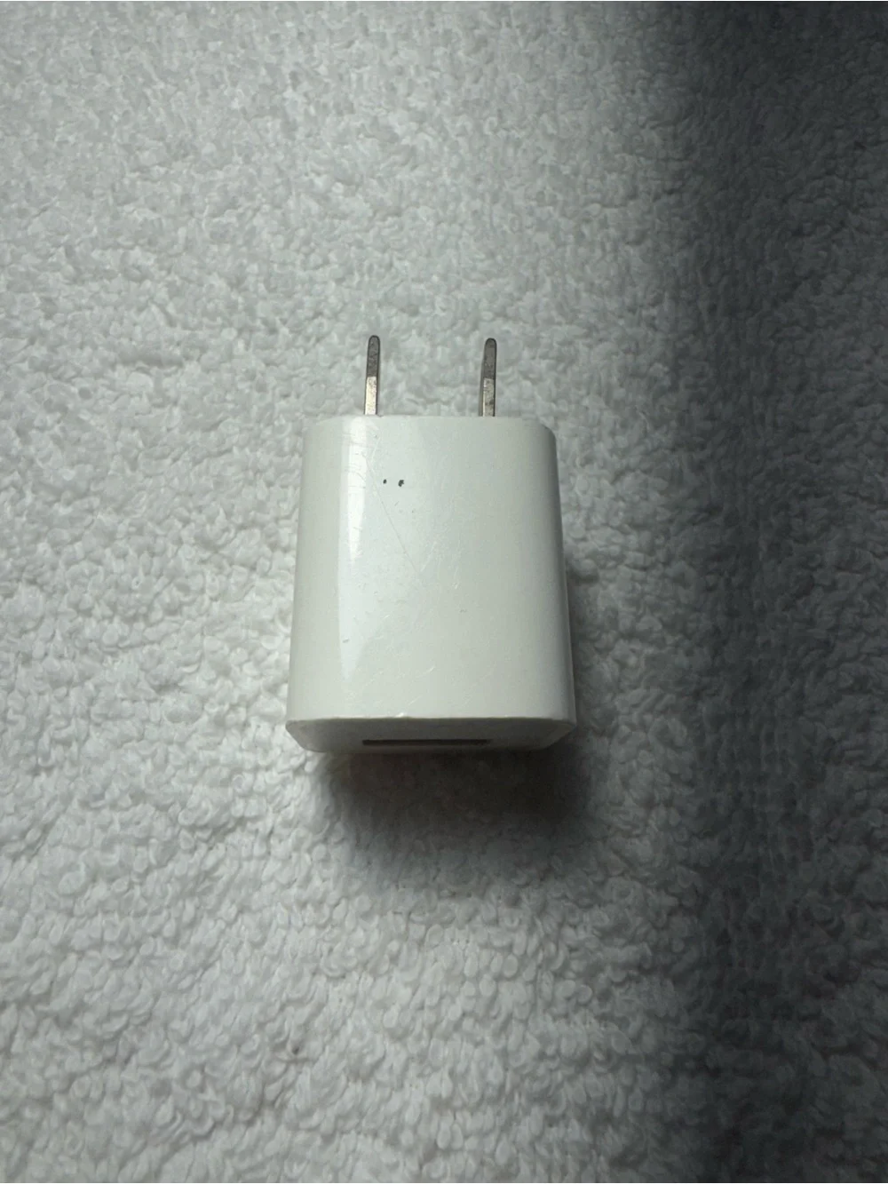 Genuine OEM Apple A1385 5W USB Travel Power Adapter Cube Charger
